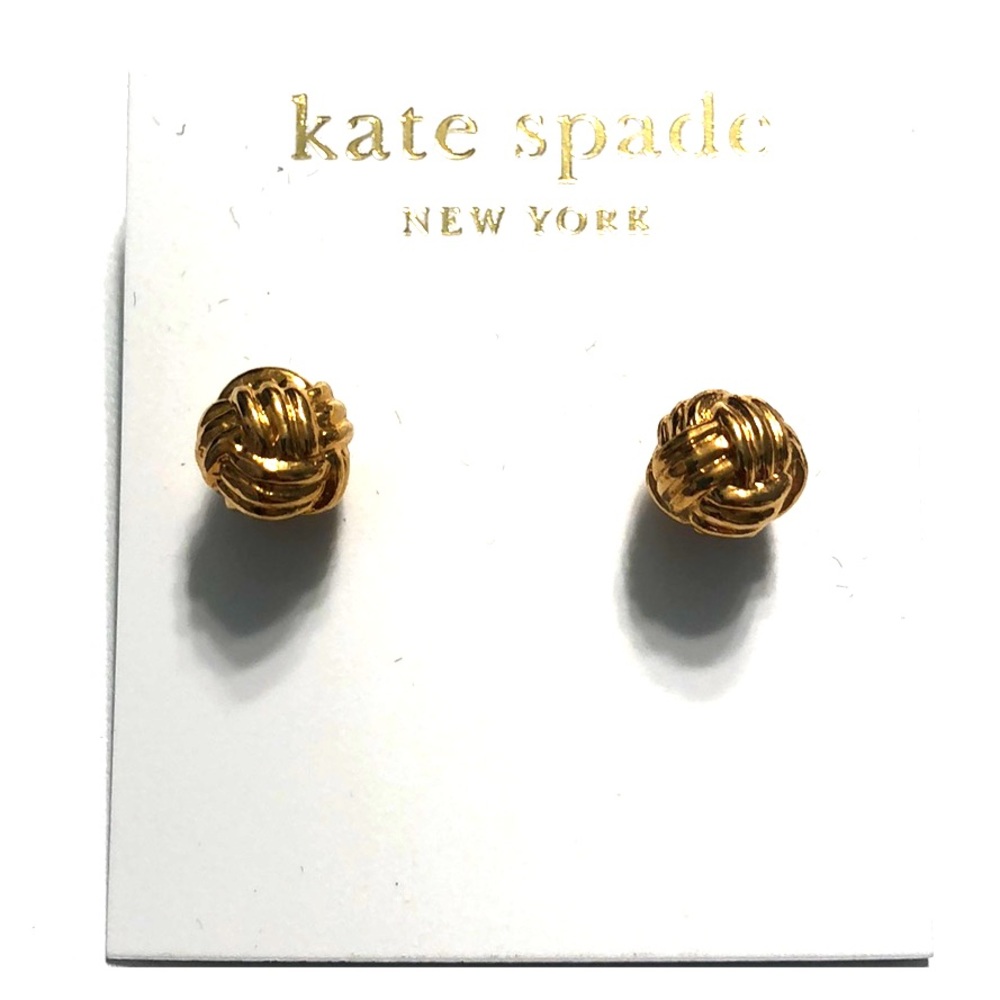 Kate spade 14kt gold fill earrings. Brand new!